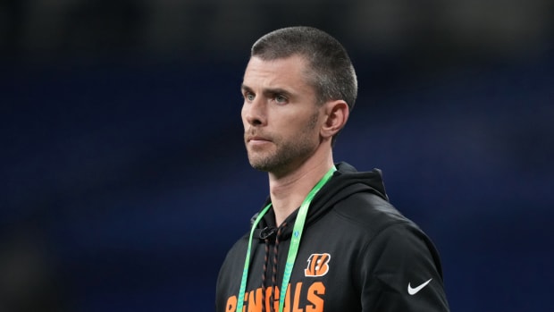 Cincinnati Bengals assistant Robert Livingston.